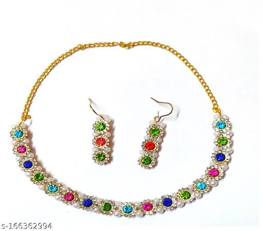 Single-Line-Multicolor-diamonds-Necklaces-for-kids-Girls-Necklace-Jewelry/Kids-Birthday-Return-Gifts/-Party-Girls/Kanjak/Navratri-Return-Gifts-for-best-age-3-years-to-13-years-kids-pack-of-1