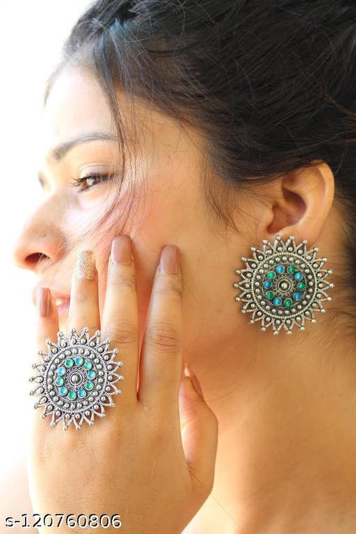 Blue-Lovers-Combo-Ring-And-Earring-For-Latest-Trendz-Fashion