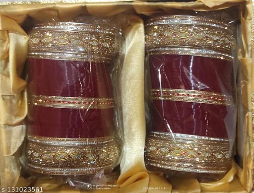 Punjabi bridal chura/churra/churri/churi bangles AD company