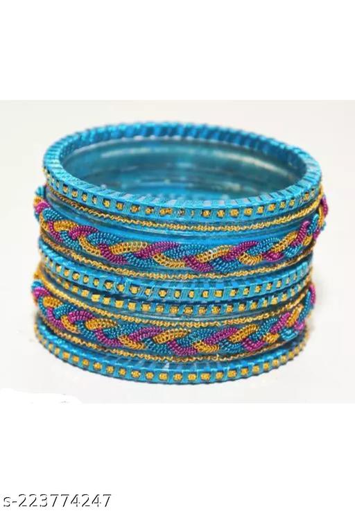 LIME COLOUR SILK KADA SET