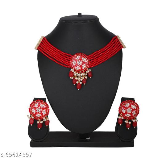 KUNDAN-RED-CHOKER-SET