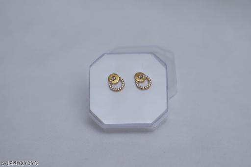 SUN GOLD COLOR ROUND EARNINGS