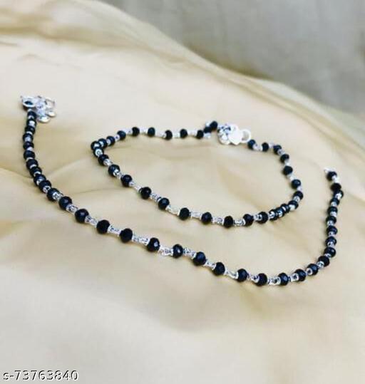 Elite Shimmering Women's American Diamond Anklets