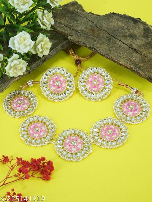Floral-Pattern-kundan-Necklace10935N