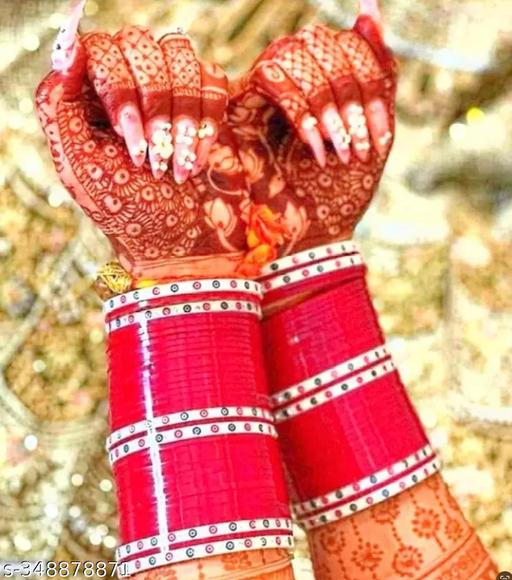 lite Elegant Bracelet & Bangles/ Bridal Fancy Chuda/Punjabi Chuda/ Rajasthani Chuda /Bridal Fashion Jwellery /Beauty and Ethnic Wear jewellery bangles woman bangles/ wedding bangles set for women and girls