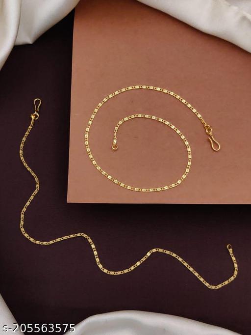 DN Women's Alloy Material Gold Plated Anklets Payal For Women And Girl