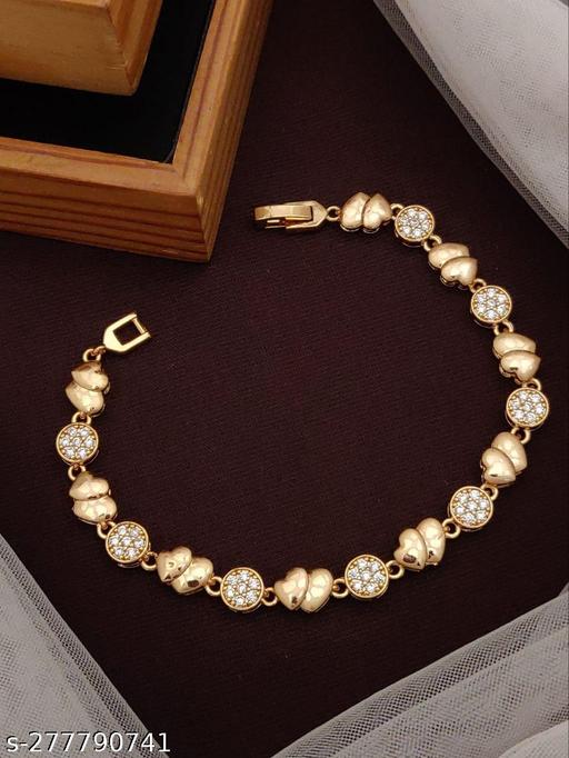 AD setting Rose Gold Imported Braslet