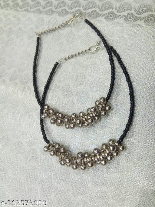 Silver Ghungroo Anklets Anklets & Toe Rings