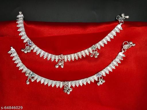 BEAUTIFUL SILVER POLISH PAYAL