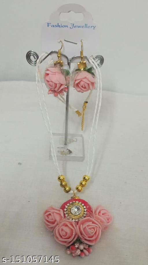 HAND-MADE-ARTIFICIAL-FLOWER-JEWELLERY