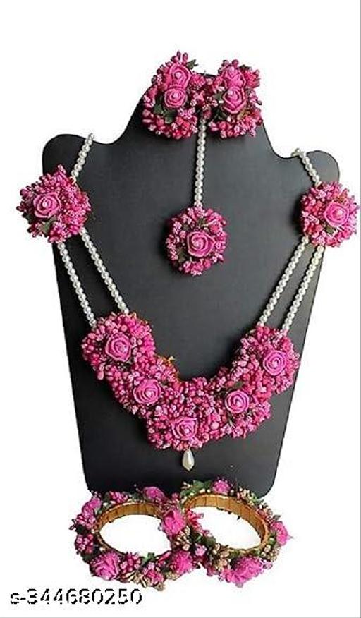 Flower-Jewellery-Set-for-Mehandi-Pre-Wedding-haldi-for-Girls-&-Women