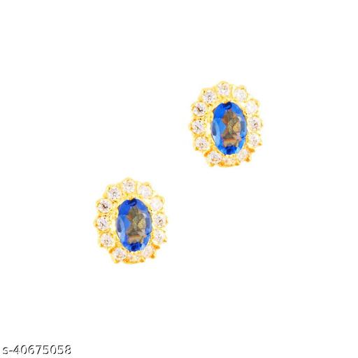 vinayak semiprecious gems princess earring stud collections cluster
