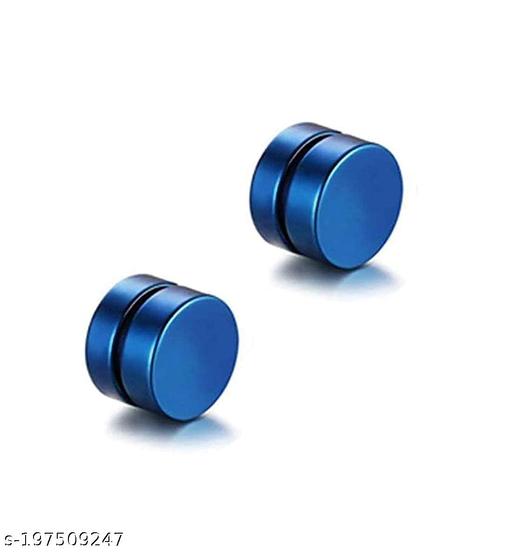 Magnetic Non-Piercing 316L Stainless Steel Studs Earrings for Men and Women