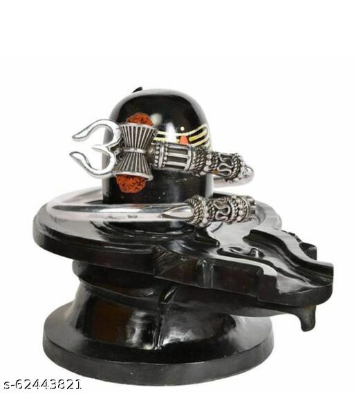 mahakal kada silver plated with rudraksh trishul damru silver plated ring pack of 2